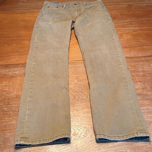 Levi’s 513 Tan Jeans 30 x 30
